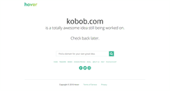 Desktop Screenshot of kobob.com